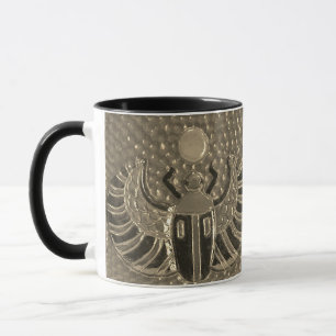 Winged Scarab tile Pattern Mug 2