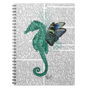 Winged Seahorse Notebook