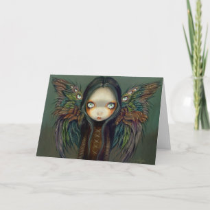 "Winged Seer" Greeting Card