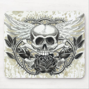Winged Skull Mousepad