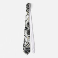 Winged Skull Tie