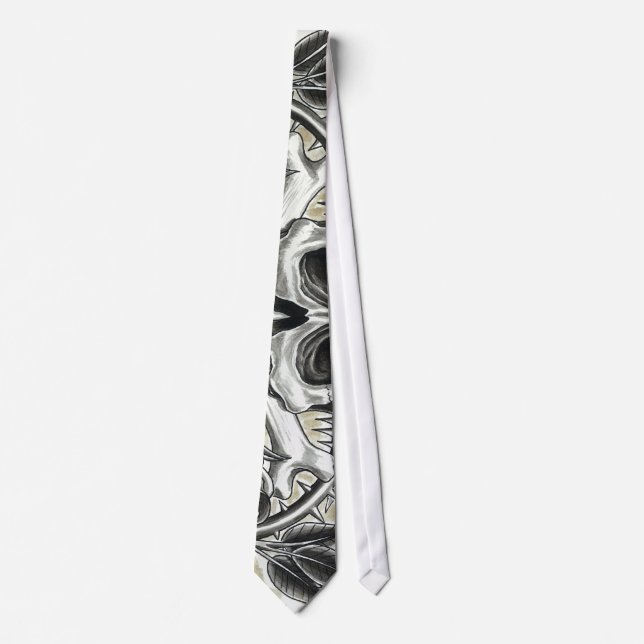 Winged Skull Tie (Front)