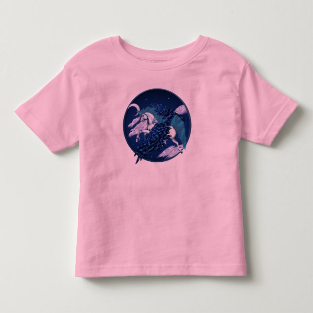 Winged Unicorn Circle Shirts (Front)