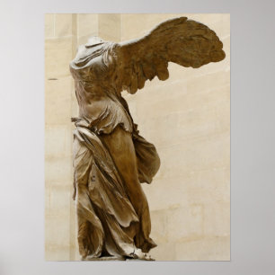 Winged Victory of Samothrace Poster
