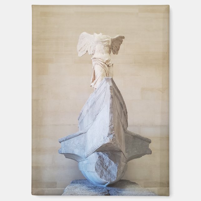 Winged Victory of Samothrace Souvenir Magnet (Front)