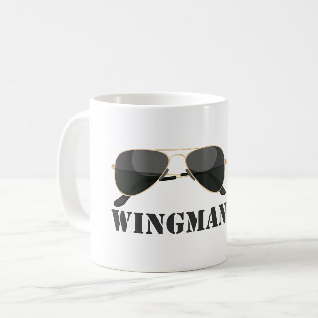 Wingman Coffee Mug (Front Left)