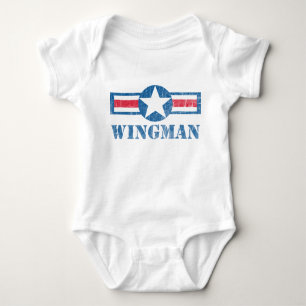 Wingman Vintage Baby Bodysuit