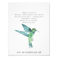 Wings - 8.5" x 11" Poetry