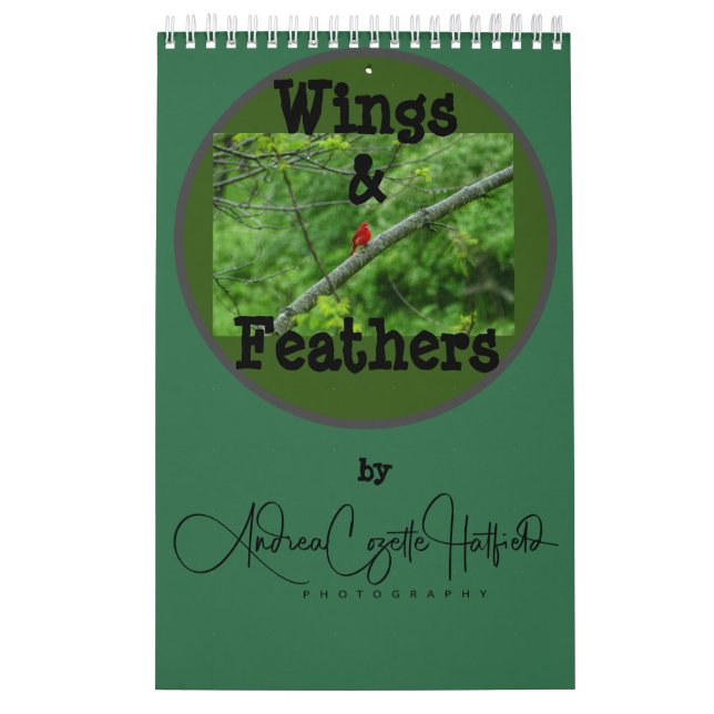 Wings and Feathers Calendar (Cover)