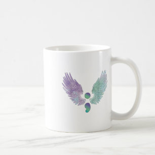 Wings And Semicolon Suicide Prevention Awareness T Coffee Mug