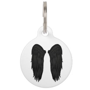 Wings (Darker) Pet Tag