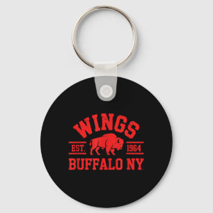 Wings Est 1964 Buffalo NY Keychain
