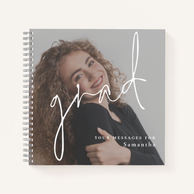 Wings for Grad Script Photo Overlay livre d'invité (Devant)