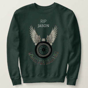 Wings for legends, Elegant and Cool Personalize Sweatshirt