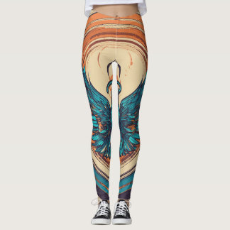 "Wings in Motion" Leggings
