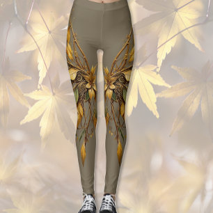 Wings &  Leaves Leggings