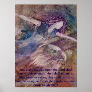 "Wings Like Eagles" Poster