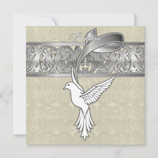 Wings Of A Dove Invitation