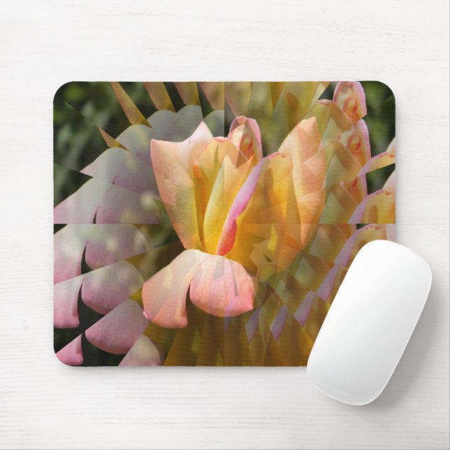 Wings of a Peace rose...... Mouse Pad (With Mouse)
