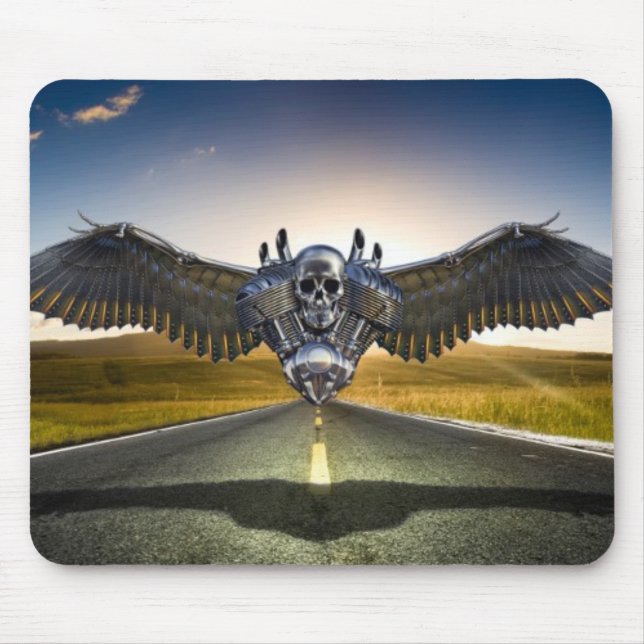 Wings of Anarchy Mousepad (Front)