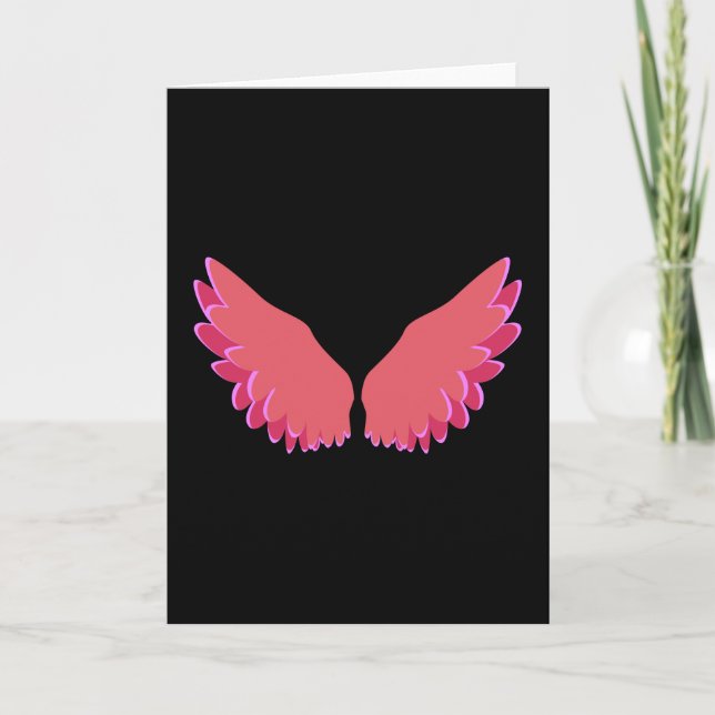 Wings of Angel Card (Front)