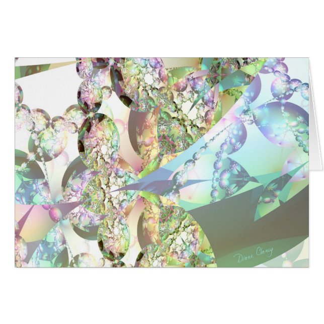 Wings of Angels – Amethyst Crystals Card (Front Horizontal)