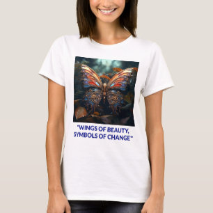 Wings of beauty, symbols of change T-Shirt