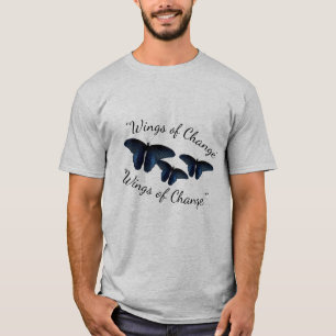 Wings of Change Butterfly Nature Graphic T-shirt