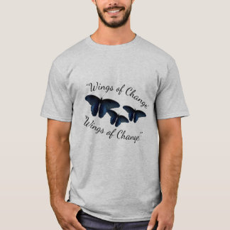 Wings of Change | Butterfly Nature Graphic T-shirt