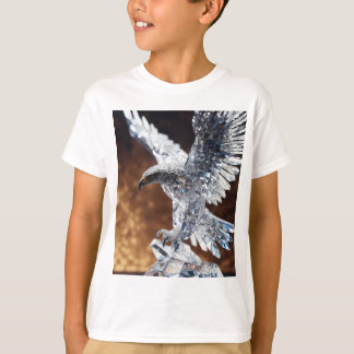Wings of Change: Crystal Eagle Transformation Tee