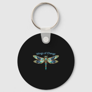 Wings of Change Keychain