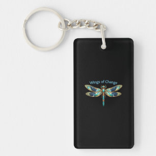 Wings of Change Keychain