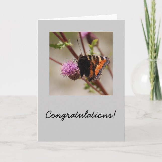 Wings of Congrats Card (Front)