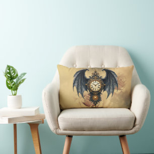 Wings of Eternity – The Timeless Guardian. Lumbar Pillow