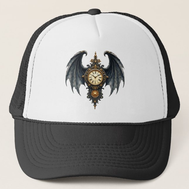 Wings of Eternity – The Timeless Guardian.  Trucker Hat (Front)