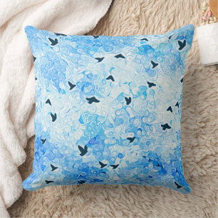 Wings Of Freedom Throw Pillow