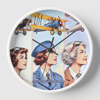 Wings of Her Own clock