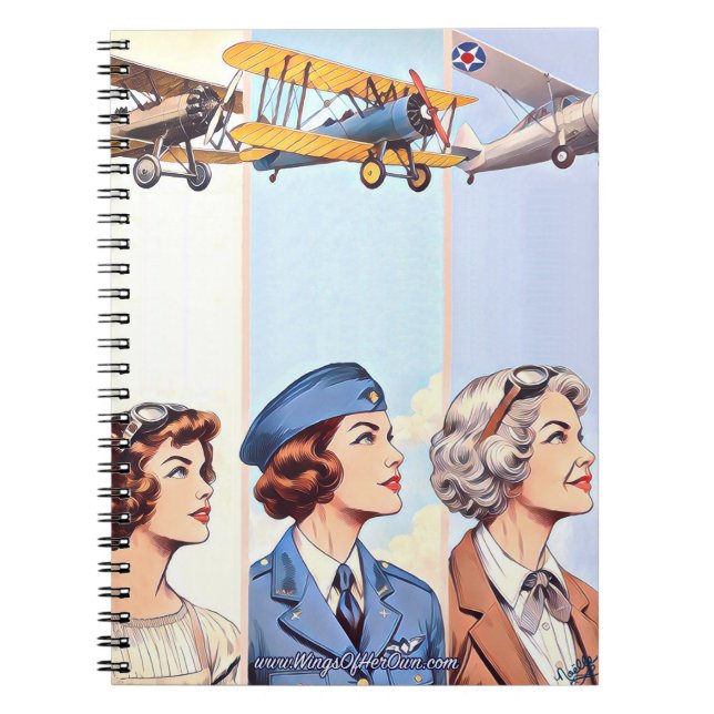Wings of Her Own notebook (Front)