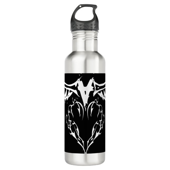 Wings of love  710 ml water bottle (Front)