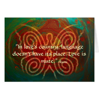 Wings of Love-Rumi and Poetic Art