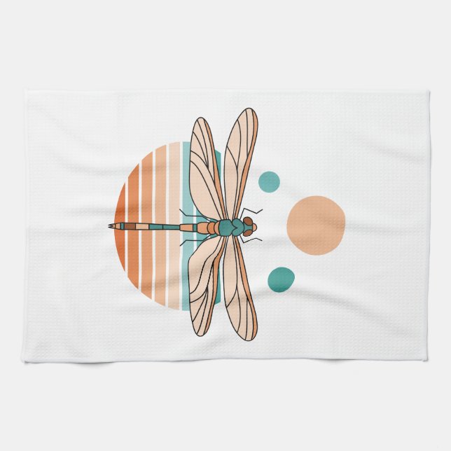 Wings of Sunset Kitchen Towel (Horizontal)