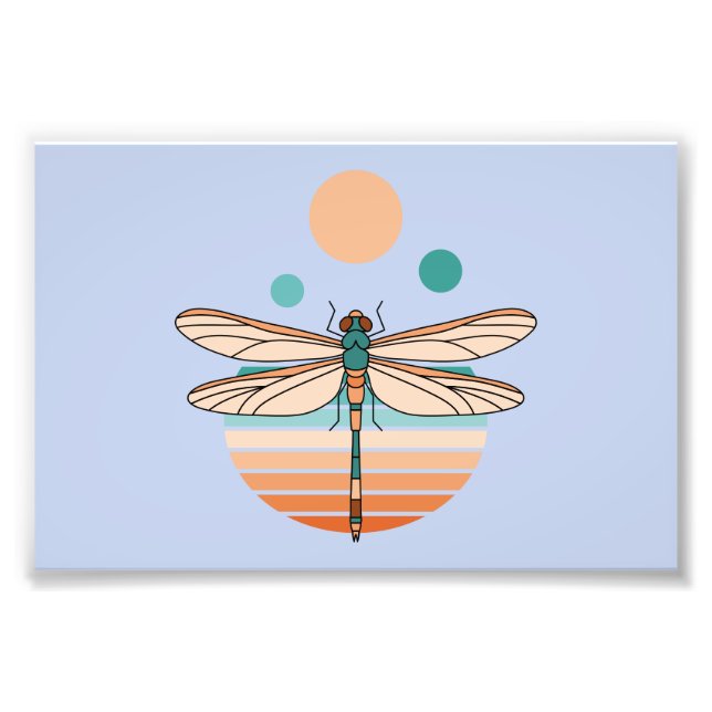 Wings of Sunset Photo Print (Front)