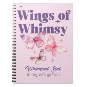 Wings of Whimsy Spiral Notebook