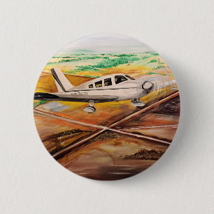 Wings Over Kansas 2 Inch Round Button