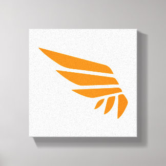 WINGSPAN Icon Canvas Print (orange)
