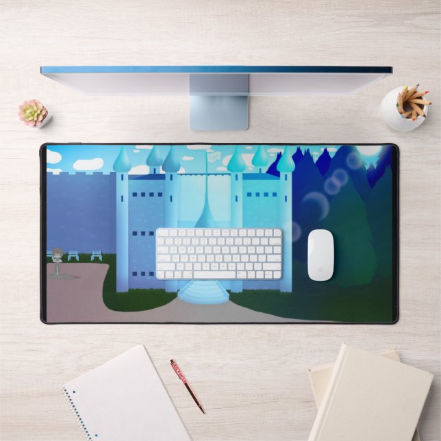 Wingz Academy Background Desk Mat (Bureau 1)