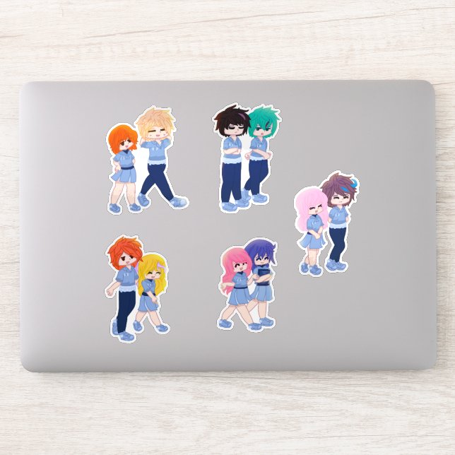 Wingz Students Sticker Pack - Sheet 1 (Ordinateur)