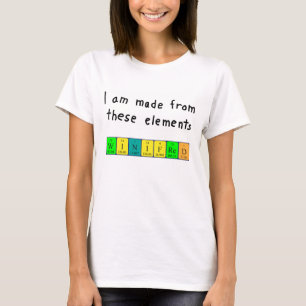 Winifred periodic table name shirt