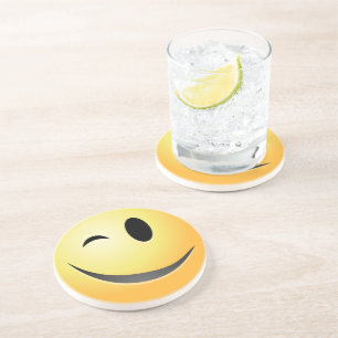 WINK FACE COASTER
