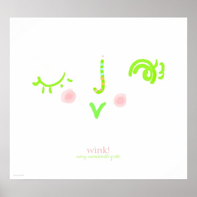 wink! poster (Front)